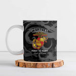 Montford Point Marines Ceramic Mug First To Fight Last to Leave