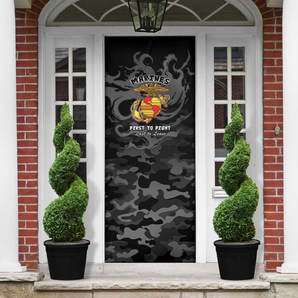 Montford Point Marines Door Cover First To Fight Last to Leave