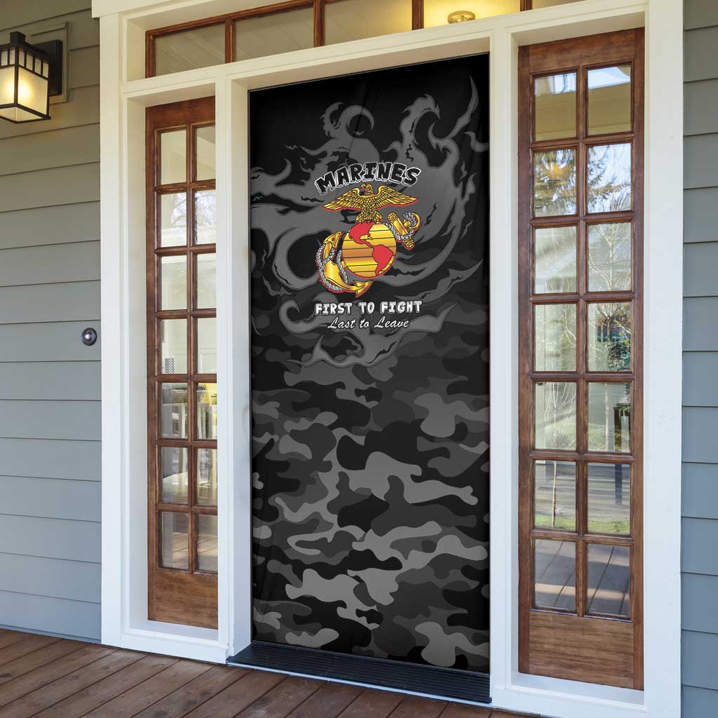 Montford Point Marines Door Cover First To Fight Last to Leave