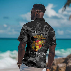 Montford Point Marines Hawaiian Shirt First To Fight Last to Leave