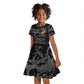 Montford Point Marines Kid Short Sleeve Dress First To Fight Last to Leave
