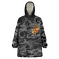 Montford Point Marines Kid Wearable Blanket Hoodie First To Fight Last to Leave