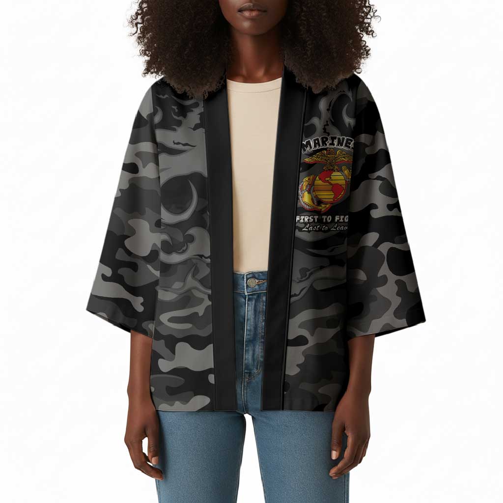 Montford Point Marines Kimono First To Fight Last to Leave