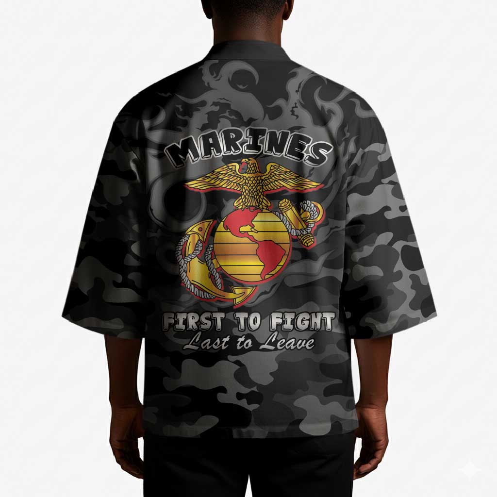Montford Point Marines Kimono First To Fight Last to Leave