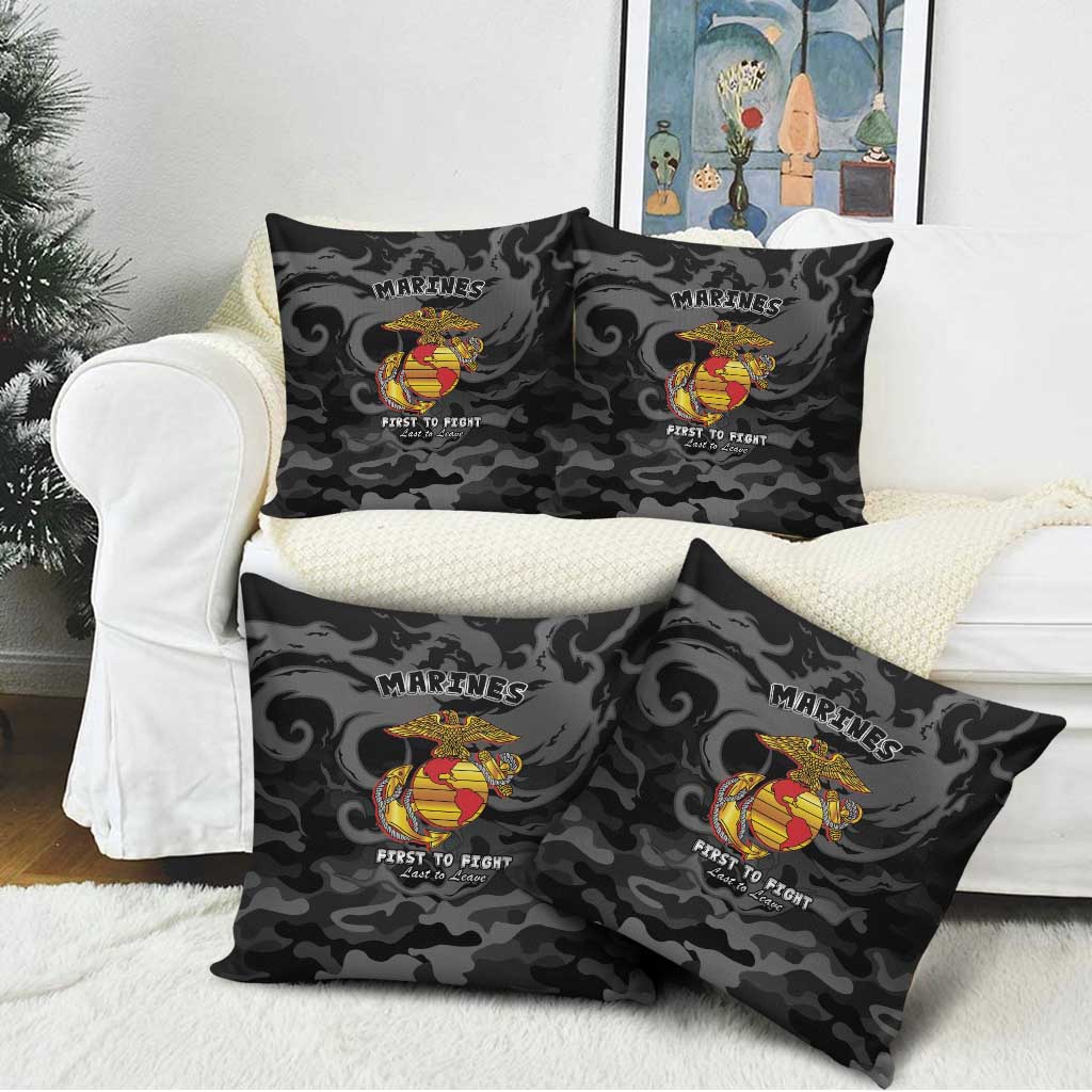 Montford Point Marines Pillow Cover First To Fight Last to Leave