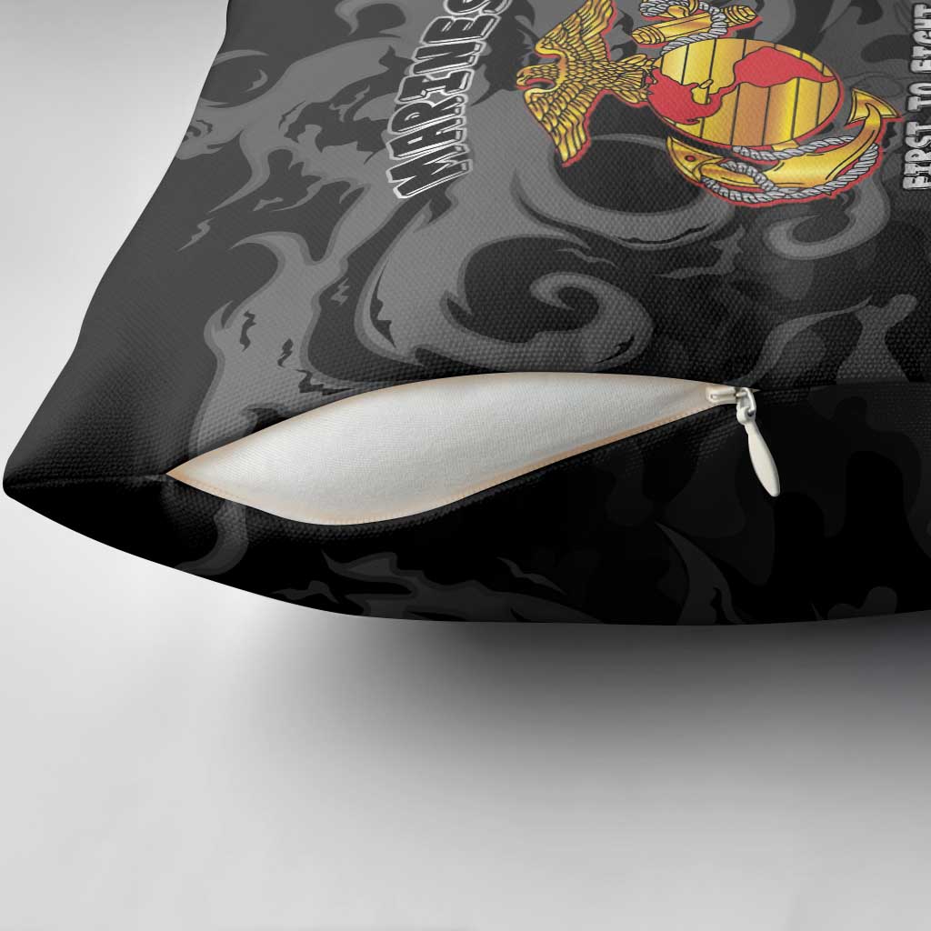 Montford Point Marines Pillow Cover First To Fight Last to Leave