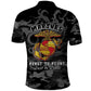 Montford Point Marines Polo Shirt First To Fight Last to Leave