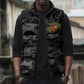 Montford Point Marines Sleeveless Puffer Jacket First To Fight Last to Leave