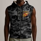 Montford Point Marines Sleeveless Zip Hoodie First To Fight Last to Leave