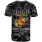 Montford Point Marines T shirt First To Fight Last to Leave