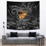 Montford Point Marines Tapestry First To Fight Last to Leave