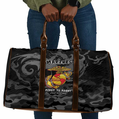 Montford Point Marines Travel Bag First To Fight Last to Leave