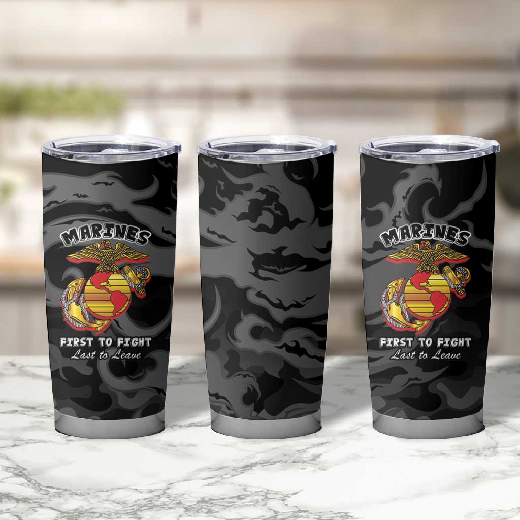 Montford Point Marines Tumbler Cup First To Fight Last to Leave