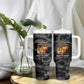 Montford Point Marines Tumbler With Handle First To Fight Last to Leave