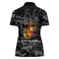 Montford Point Marines Women Polo Shirt First To Fight Last to Leave