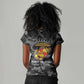 Montford Point Marines Women V-Neck T-Shirt First To Fight Last to Leave