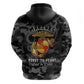 Montford Point Marines Zip Hoodie First To Fight Last to Leave