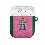 Pink South Africa Cricket Custom AirPods Case African King Proteas Be Way Pink