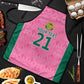 Pink South Africa Cricket Custom Apron African King Proteas Be Way Pink