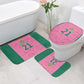 Pink South Africa Cricket Custom Bathroom Set African King Proteas Be Way Pink