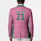 Pink South Africa Cricket Custom Blazer African King Proteas Be Way Pink