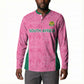 Pink South Africa Cricket Custom Button Sweatshirt African King Proteas Be Way Pink