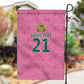 Pink South Africa Cricket Custom Garden Flag African King Proteas Be Way Pink