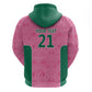 Pink South Africa Cricket Custom Hoodie African King Proteas Be Way Pink