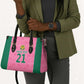 Pink South Africa Cricket Custom Leather Bag African King Proteas Be Way Pink
