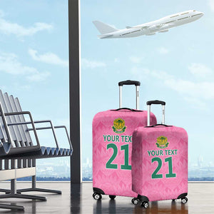 Pink South Africa Cricket Custom Luggage Cover African King Proteas Be Way Pink