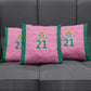 Pink South Africa Cricket Custom Pillow Cover African King Proteas Be Way Pink