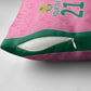 Pink South Africa Cricket Custom Pillow Cover African King Proteas Be Way Pink