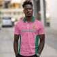 Pink South Africa Cricket Custom Polo Shirt African King Proteas Be Way Pink