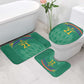 South Africa Cricket Custom Bathroom Set African King Proteas Green