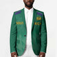 South Africa Cricket Custom Blazer African King Proteas Green