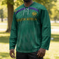 South Africa Cricket Custom Hockey Jersey African King Proteas Green