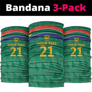 South Africa Cricket Custom Neck Gaiter African King Proteas Green LT9