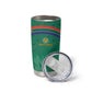 South Africa Cricket Custom Tumbler Cup African King Proteas Green