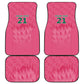 South Africa Cricket Custom Car Mats African King Proteas Pink