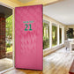 South Africa Cricket Custom Door Cover African King Proteas Pink