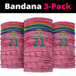 South Africa Cricket Custom Neck Gaiter African King Proteas Pink LT9