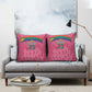 South Africa Cricket Custom Pillow Cover African King Proteas Pink