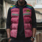 South Africa Cricket Custom Sleeveless Puffer Jacket African King Proteas Pink