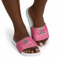 South Africa Cricket Custom Slide Sandals African King Proteas Pink