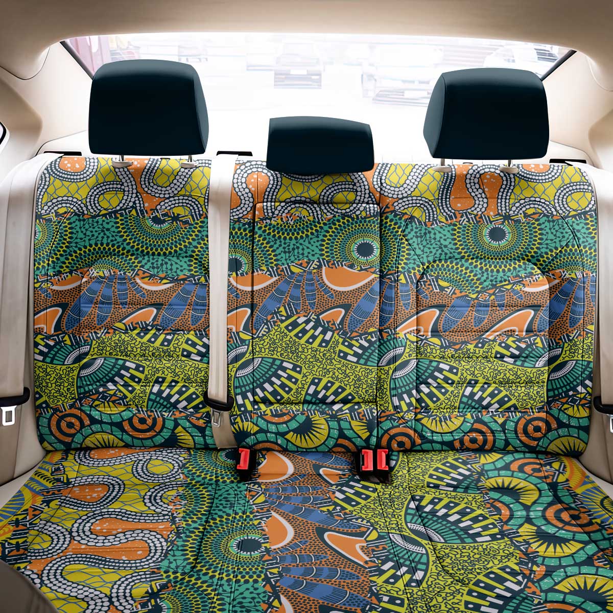 Africa Tribal Mixed Pattern Back Car Seat Cover - African Pride