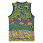 Africa Tribal Mixed Pattern Basketball Jersey - African Pride