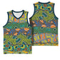 Africa Tribal Mixed Pattern Basketball Jersey - African Pride
