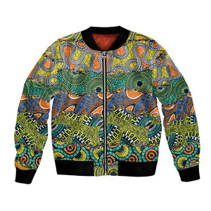 Africa Tribal Mixed Pattern Bomber Jacket - African Pride