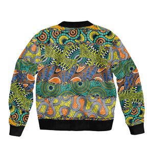 Africa Tribal Mixed Pattern Bomber Jacket - African Pride