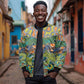 Africa Tribal Mixed Pattern Bomber Jacket - African Pride